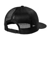 Snapback Flat Bill Trucker Cap