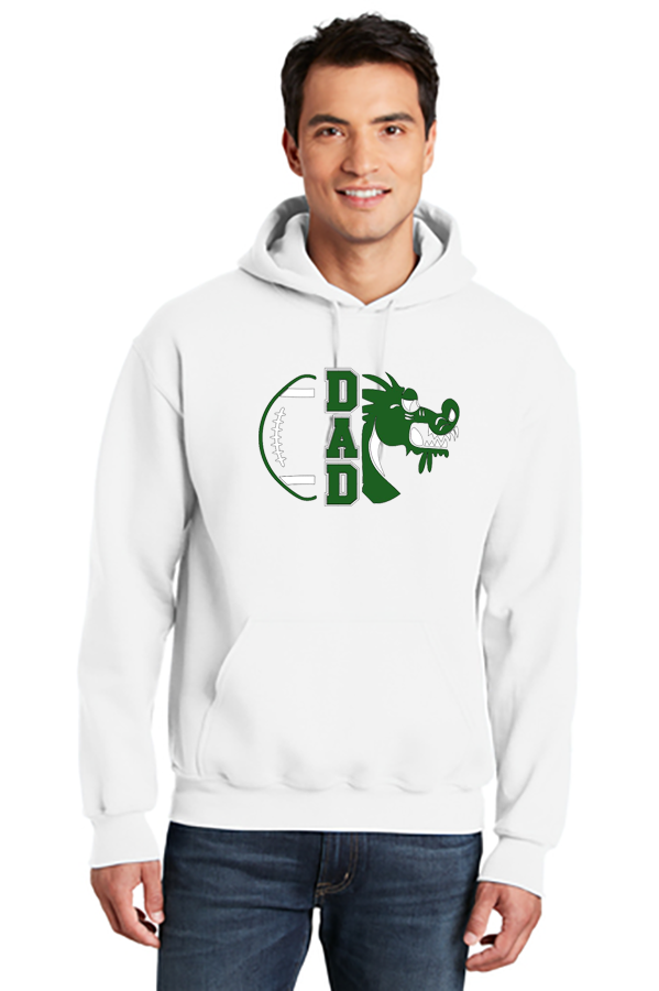Dry Blend Pullover Hoodied Sweatshirt- Football Dad
