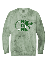 Color Blast Crewneck Sweatshirt - Football Mom