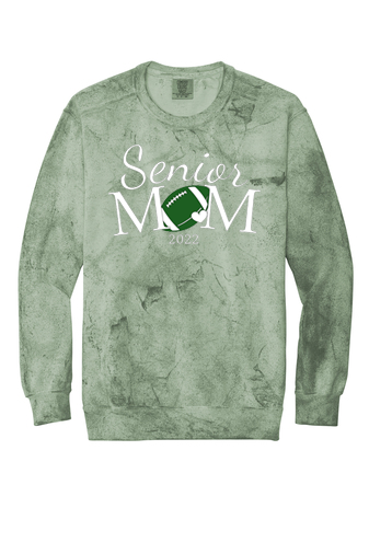 Color Blast Crewneck Sweatshirt - Senior Mom