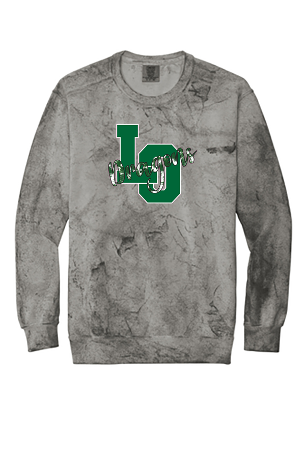 Color Blast Crewneck Sweatshirt - LO Spirit