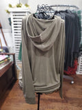 Oversized Lightweight Full Zip Jacket