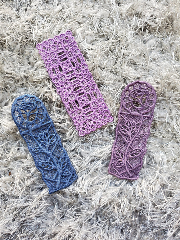 Small Embroidered Bookmarks