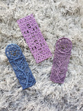 Small Embroidered Bookmarks
