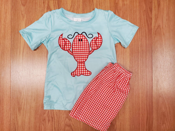 Lobster Shirt and Pant Set