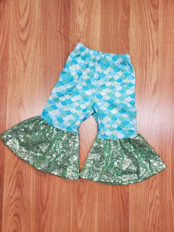 Sequins Mermaid Pants