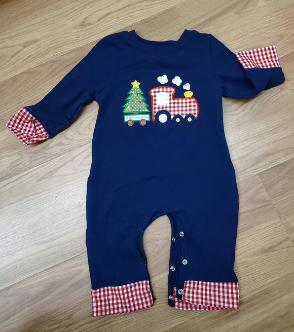 Christmas in a Truck Romper