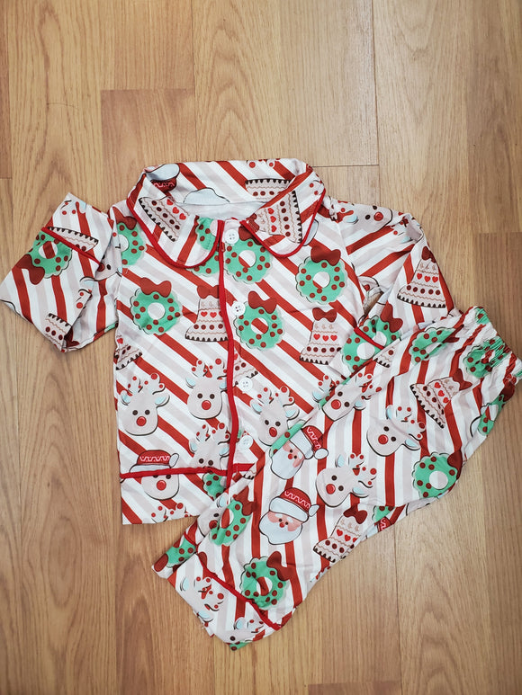 Christmas Stripped PJs