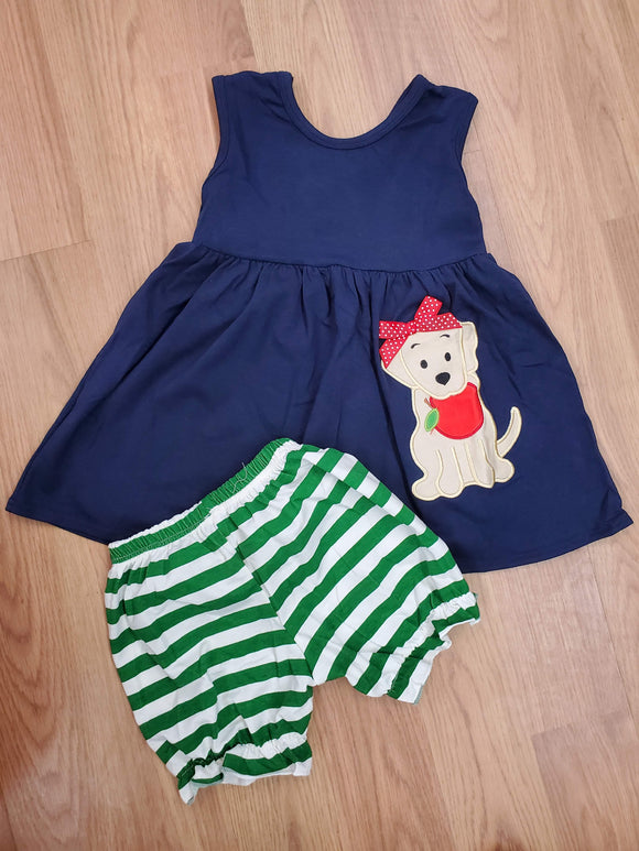 Puppy Applique Outfit