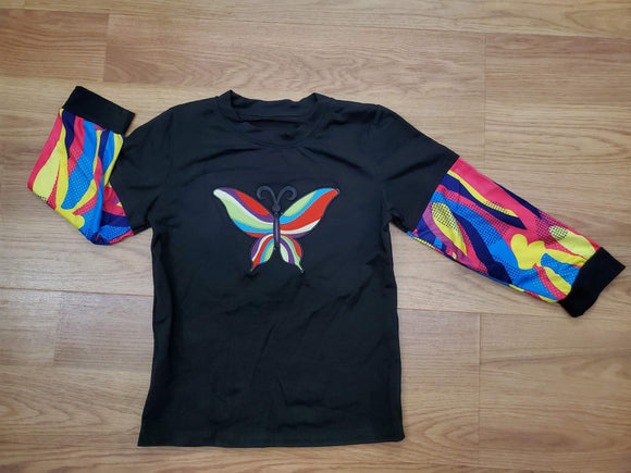 Multi-Color Butterfly Shirt