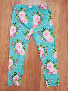 Deep Floral Pants