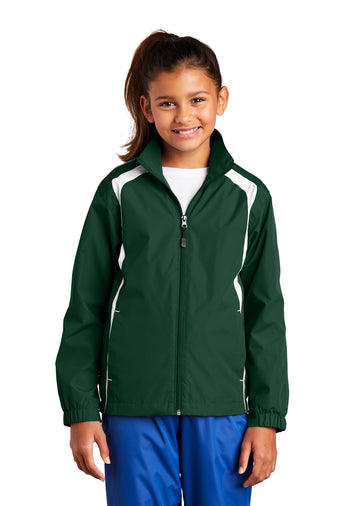 Youth Colorblock Raglan Jacket