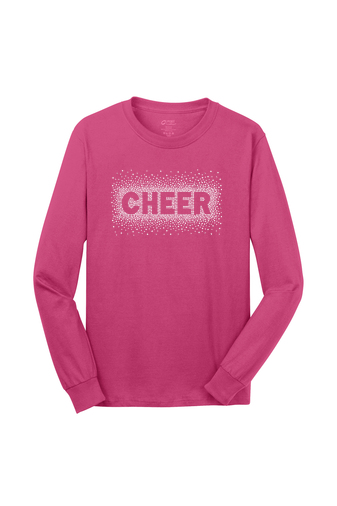Long Sleeve Core Cotton Tee - Diamond Cheer