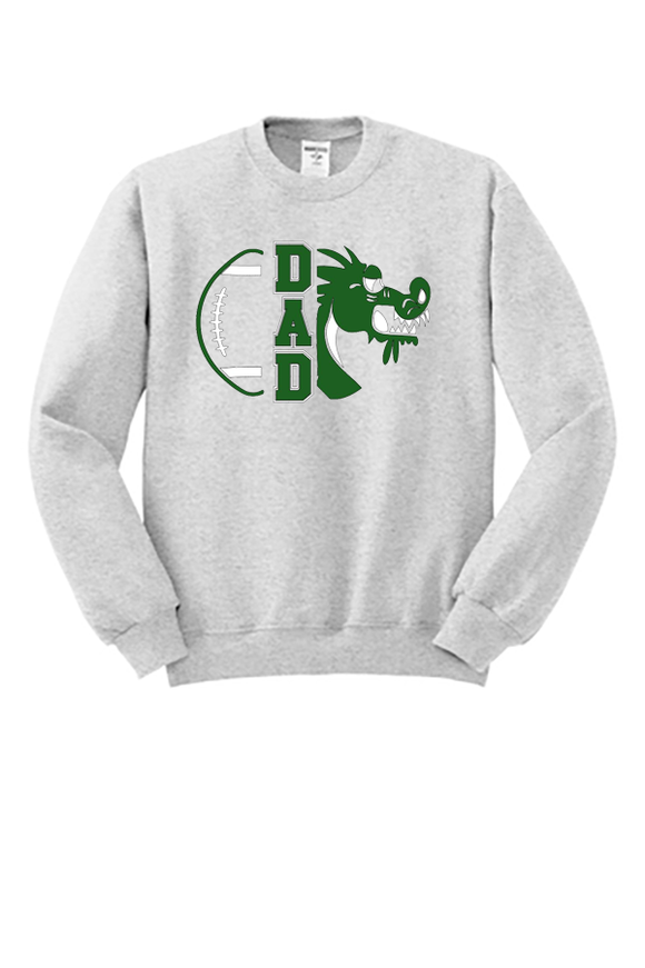 NuBlend Crewneck Sweatshirt - Football Dad