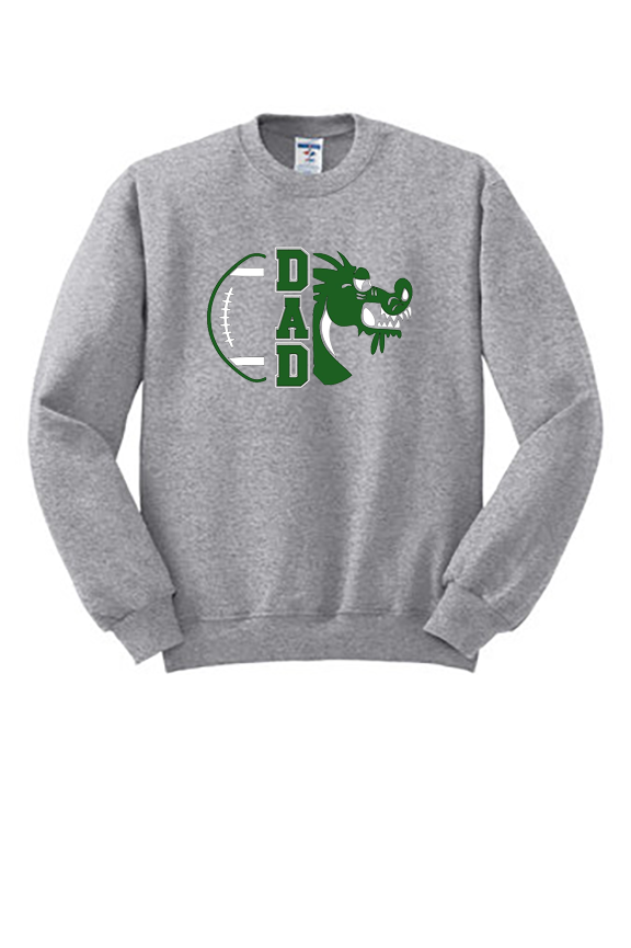 NuBlend Crewneck Sweatshirt - Football Dad