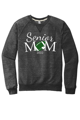 Heather French Terry Raglan Crew - Senior Mom