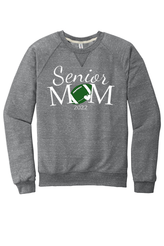 Heather French Terry Raglan Crew - Senior Mom