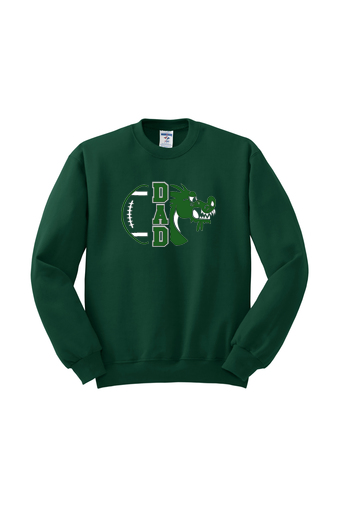 NuBlend Crewneck Sweatshirt - Football Dad