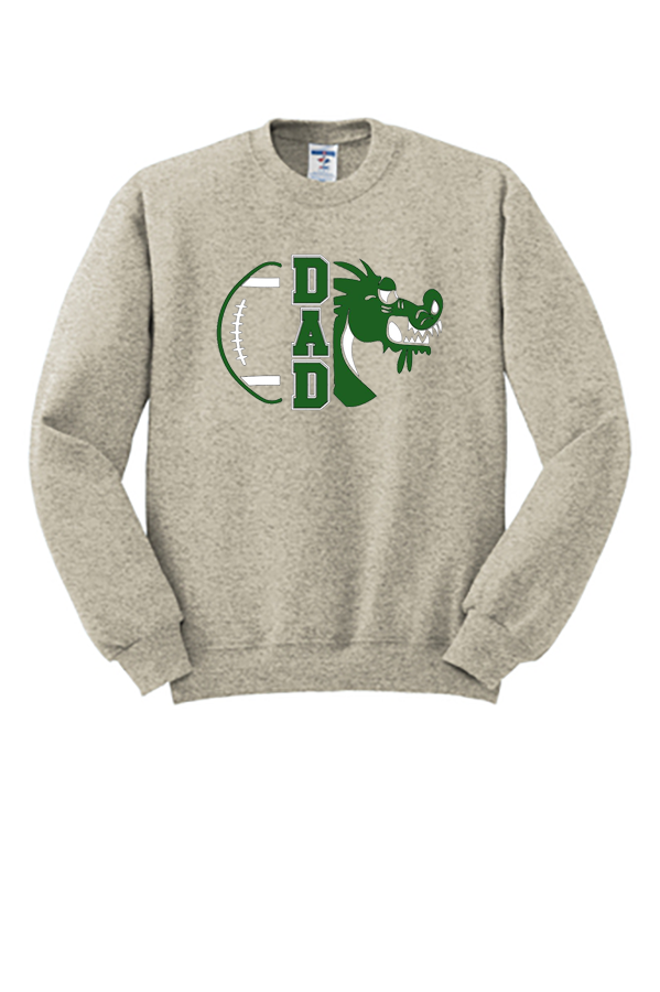 NuBlend Crewneck Sweatshirt - Football Dad