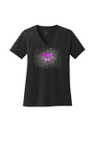 Ladies Core Cotton V-Neck Tee