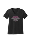 Ladies Core Cotton V-Neck Tee