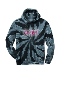 Tie-Dye Pullover Hooded Sweatshirt - Diamond Cheer