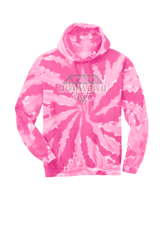 Tie-Dye Pullover Hooded Sweatshirt
