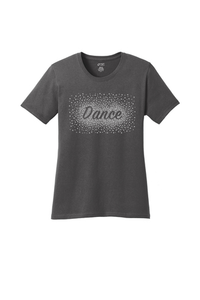 Ladies Core Cotton Tee - Diamond Dance