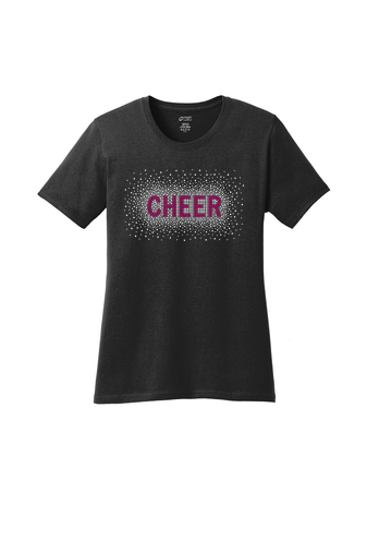Ladies Core Cotton Tee - Diamond Cheer