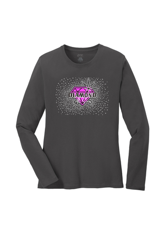 Ladies Long Sleeve Core Cotton Tee