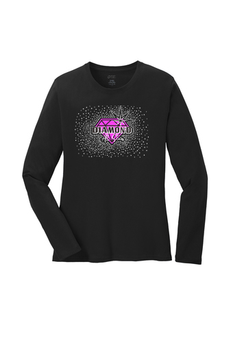 Ladies Long Sleeve Core Cotton Tee