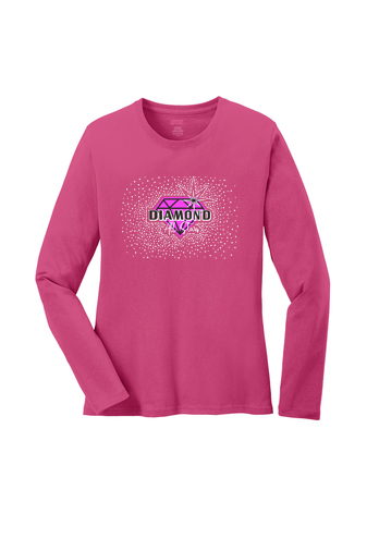 Ladies Long Sleeve Core Cotton Tee