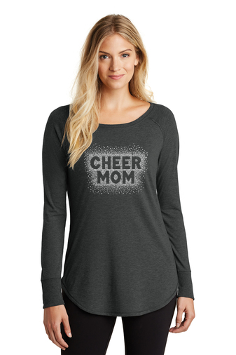 Women's Perfect Tri ® Long Sleeve Tunic Tee - Diamond Cheer