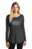 Women's Perfect Tri ® Long Sleeve Tunic Tee - Diamond Dance