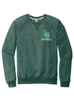 Heather French Terry Raglan Crew - LO Spirit