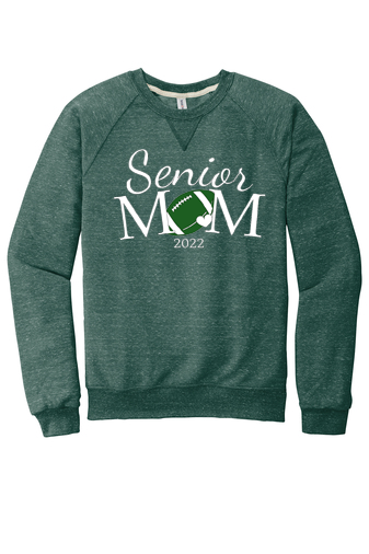 Heather French Terry Raglan Crew - Senior Mom