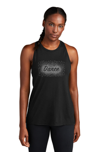Ladies PosiCharge ® Tri-Blend Wicking Tank - Diamond Dance