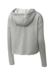 Lake Orion Ladies PosiCharge ® Tri-Blend Wicking Fleece Crop Hooded Pullover