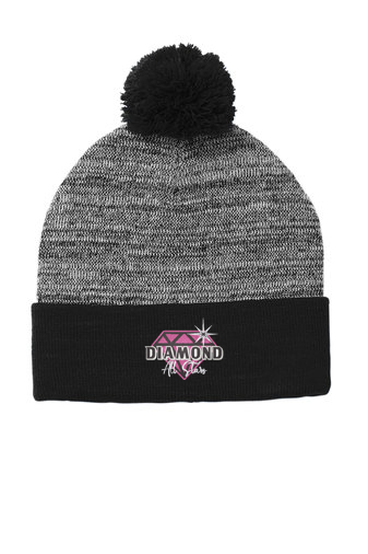 Heather Pom Pom Beanie