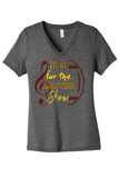 Women's Relaxed V-Neck T