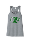 Women's Flowy Racerback Tank - Football Mom