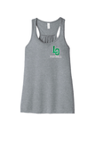 Women's Flowy Racerback Tank - LO Football