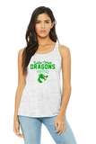 Women's Flowy Racerback Tank - LO Football