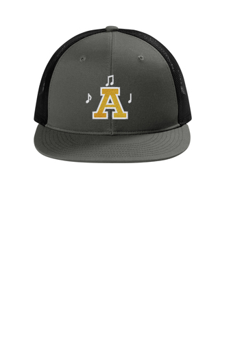 Snapback Flat Bill Trucker Cap
