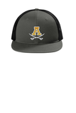 Snapback Flat Bill Trucker Cap