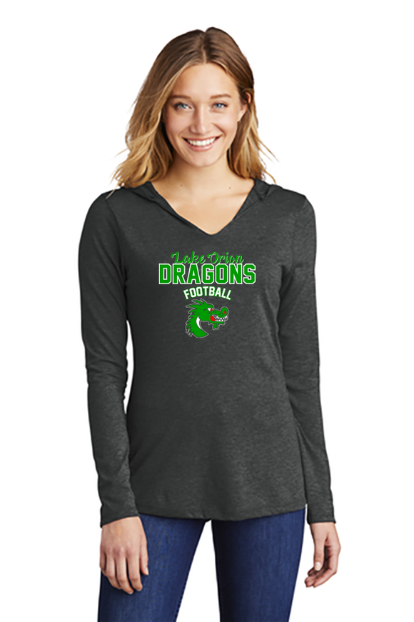 Women's Perfect Tri Long Sleeve Hoodie - LO Football