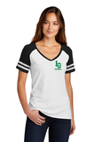 Women's Game V-Neck Tee - LO Football