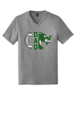 Perfect Tri V-Neck Tee - Football Dad