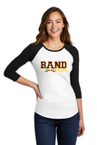 Women's FItted 3/4-Sleeve Raglan