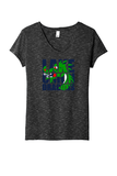 Women's Medal V-Neck Tee - Lake Orion Spirit